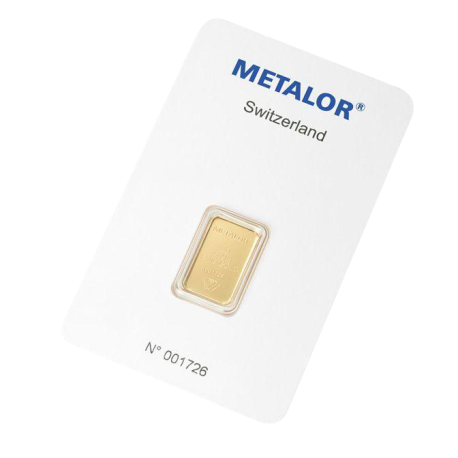 2 g Ingot gold 999.9%